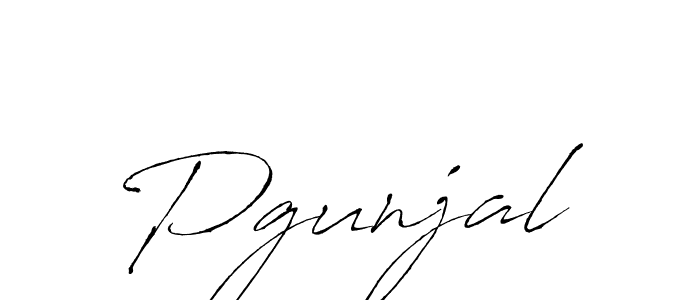 Best and Professional Signature Style for Pgunjal. Antro_Vectra Best Signature Style Collection. Pgunjal signature style 6 images and pictures png