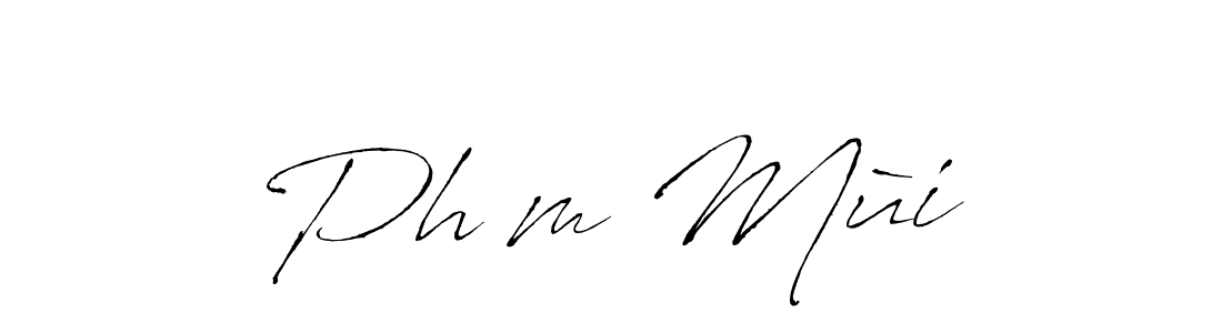 Once you've used our free online signature maker to create your best signature Antro_Vectra style, it's time to enjoy all of the benefits that Phạm Mùi name signing documents. Phạm Mùi signature style 6 images and pictures png