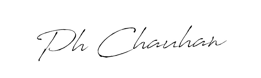 Make a beautiful signature design for name Ph Chauhan. Use this online signature maker to create a handwritten signature for free. Ph Chauhan signature style 6 images and pictures png