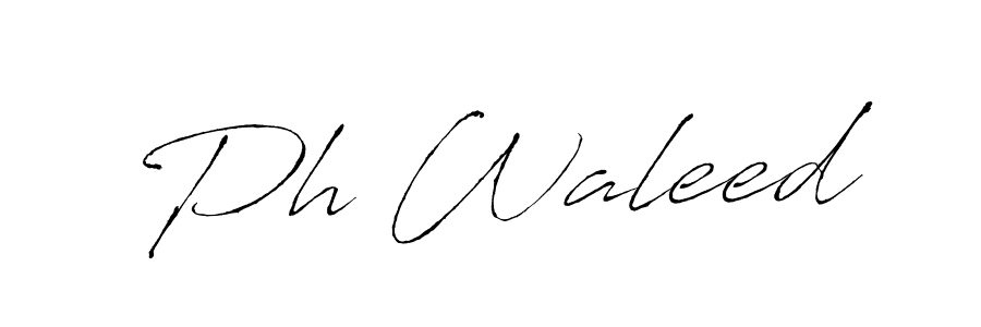 Make a beautiful signature design for name Ph Waleed. Use this online signature maker to create a handwritten signature for free. Ph Waleed signature style 6 images and pictures png