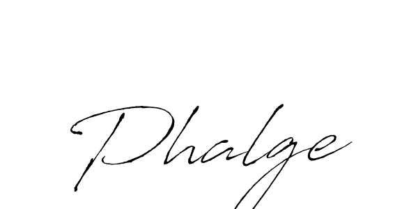 Make a beautiful signature design for name Phalge. With this signature (Antro_Vectra) style, you can create a handwritten signature for free. Phalge signature style 6 images and pictures png