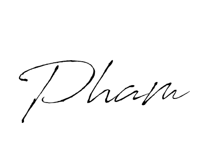 Use a signature maker to create a handwritten signature online. With this signature software, you can design (Antro_Vectra) your own signature for name Pham. Pham signature style 6 images and pictures png