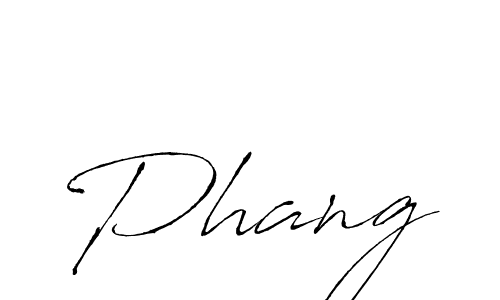 How to make Phang signature? Antro_Vectra is a professional autograph style. Create handwritten signature for Phang name. Phang signature style 6 images and pictures png