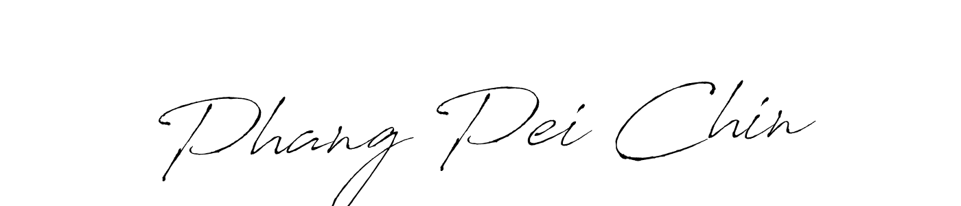 Also You can easily find your signature by using the search form. We will create Phang Pei Chin name handwritten signature images for you free of cost using Antro_Vectra sign style. Phang Pei Chin signature style 6 images and pictures png
