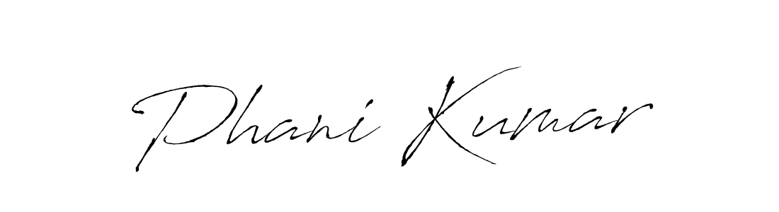 Make a beautiful signature design for name Phani Kumar. Use this online signature maker to create a handwritten signature for free. Phani Kumar signature style 6 images and pictures png