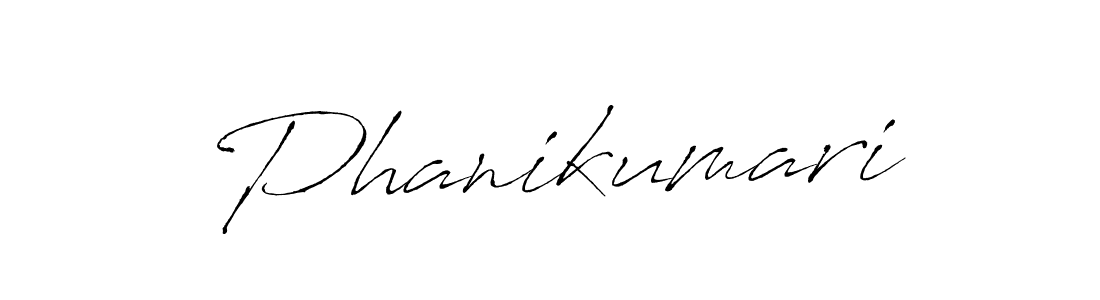 How to make Phanikumari name signature. Use Antro_Vectra style for creating short signs online. This is the latest handwritten sign. Phanikumari signature style 6 images and pictures png