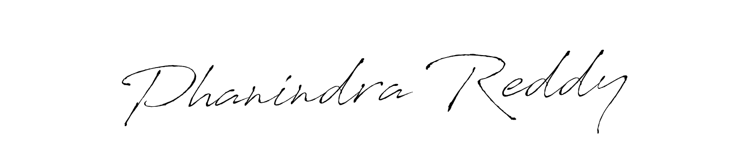 How to make Phanindra Reddy signature? Antro_Vectra is a professional autograph style. Create handwritten signature for Phanindra Reddy name. Phanindra Reddy signature style 6 images and pictures png