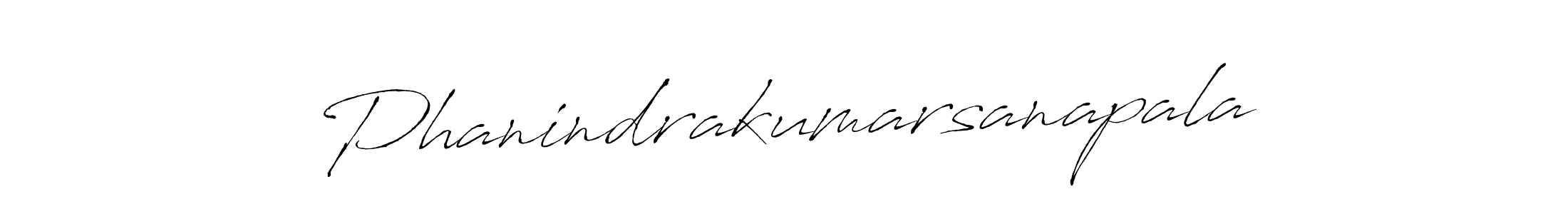 How to make Phanindrakumarsanapala signature? Antro_Vectra is a professional autograph style. Create handwritten signature for Phanindrakumarsanapala name. Phanindrakumarsanapala signature style 6 images and pictures png
