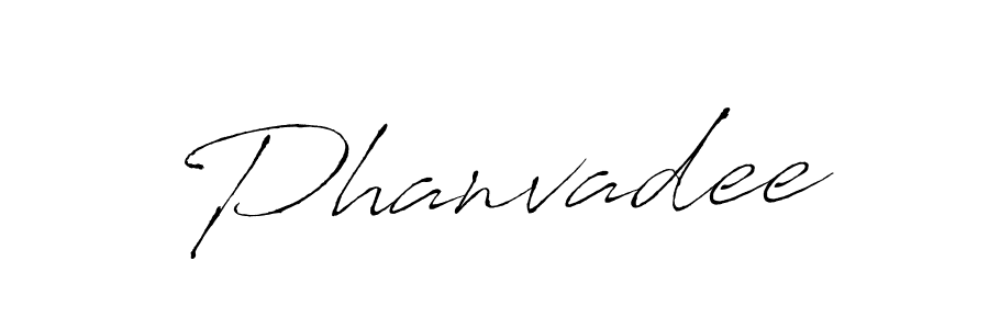 Make a beautiful signature design for name Phanvadee. Use this online signature maker to create a handwritten signature for free. Phanvadee signature style 6 images and pictures png
