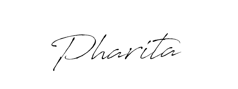 How to Draw Pharita  signature style? Antro_Vectra is a latest design signature styles for name Pharita . Pharita  signature style 6 images and pictures png