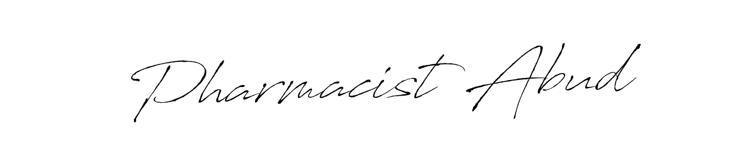 if you are searching for the best signature style for your name Pharmacist Abud. so please give up your signature search. here we have designed multiple signature styles  using Antro_Vectra. Pharmacist Abud signature style 6 images and pictures png