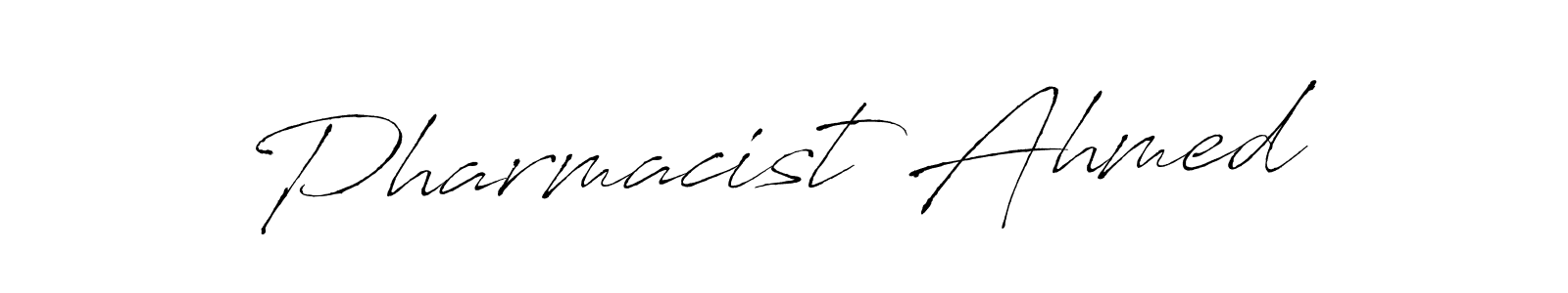 Make a beautiful signature design for name Pharmacist Ahmed. Use this online signature maker to create a handwritten signature for free. Pharmacist Ahmed signature style 6 images and pictures png