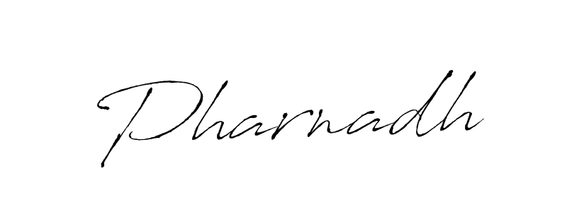 Design your own signature with our free online signature maker. With this signature software, you can create a handwritten (Antro_Vectra) signature for name Pharnadh. Pharnadh signature style 6 images and pictures png