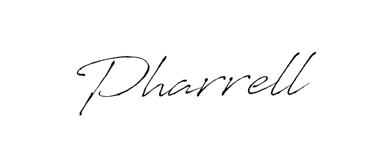 Use a signature maker to create a handwritten signature online. With this signature software, you can design (Antro_Vectra) your own signature for name Pharrell. Pharrell signature style 6 images and pictures png