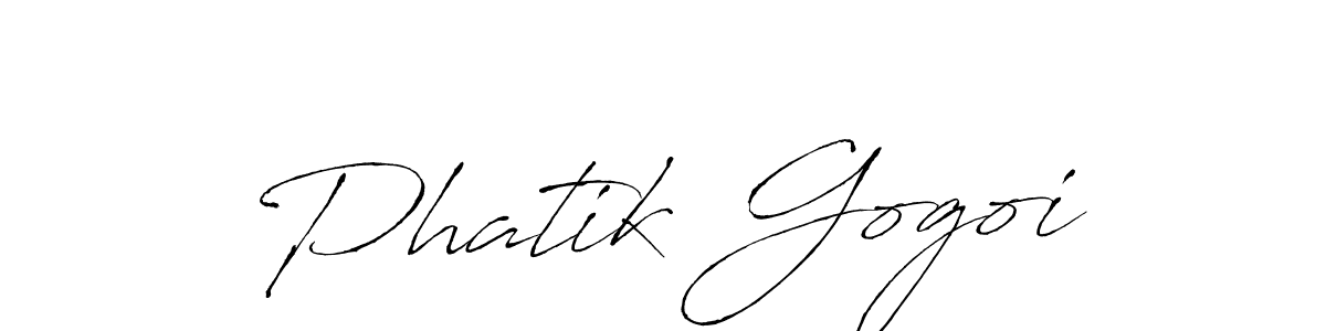 You can use this online signature creator to create a handwritten signature for the name Phatik Gogoi. This is the best online autograph maker. Phatik Gogoi signature style 6 images and pictures png