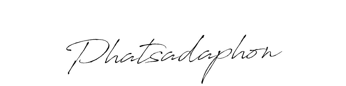 Phatsadaphon stylish signature style. Best Handwritten Sign (Antro_Vectra) for my name. Handwritten Signature Collection Ideas for my name Phatsadaphon. Phatsadaphon signature style 6 images and pictures png