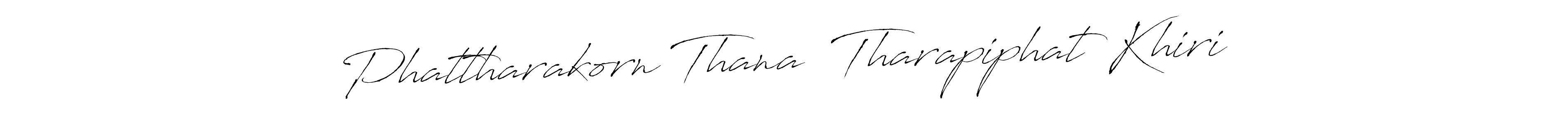 The best way (Antro_Vectra) to make a short signature is to pick only two or three words in your name. The name Phattharakorn Thana  Tharapiphat Khiri include a total of six letters. For converting this name. Phattharakorn Thana  Tharapiphat Khiri signature style 6 images and pictures png