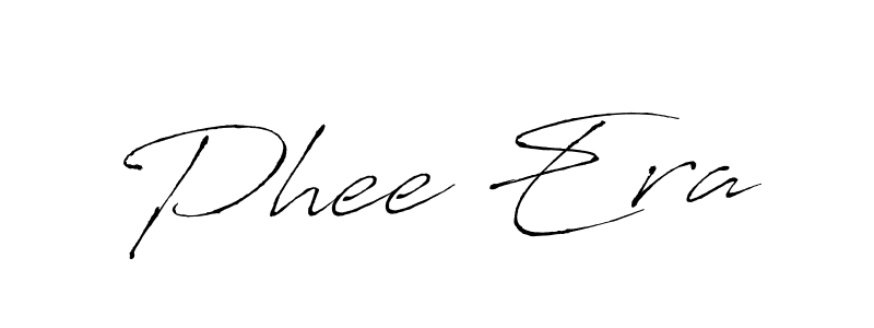 Phee Era stylish signature style. Best Handwritten Sign (Antro_Vectra) for my name. Handwritten Signature Collection Ideas for my name Phee Era. Phee Era signature style 6 images and pictures png