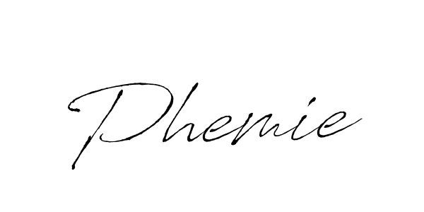 Make a beautiful signature design for name Phemie. Use this online signature maker to create a handwritten signature for free. Phemie signature style 6 images and pictures png