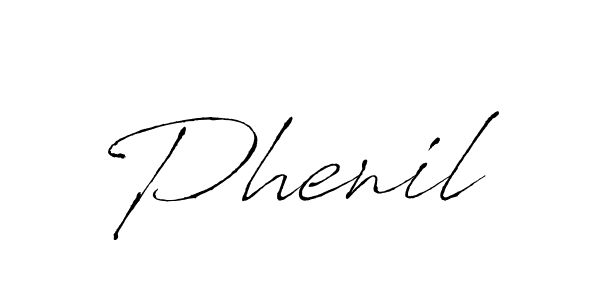 Make a beautiful signature design for name Phenil. Use this online signature maker to create a handwritten signature for free. Phenil signature style 6 images and pictures png