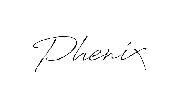 if you are searching for the best signature style for your name Phenix. so please give up your signature search. here we have designed multiple signature styles  using Antro_Vectra. Phenix signature style 6 images and pictures png