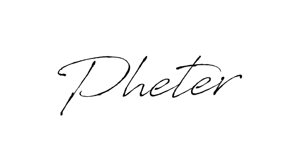 Also we have Pheter name is the best signature style. Create professional handwritten signature collection using Antro_Vectra autograph style. Pheter signature style 6 images and pictures png