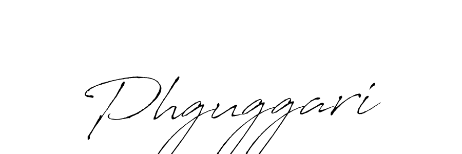 You should practise on your own different ways (Antro_Vectra) to write your name (Phguggari) in signature. don't let someone else do it for you. Phguggari signature style 6 images and pictures png