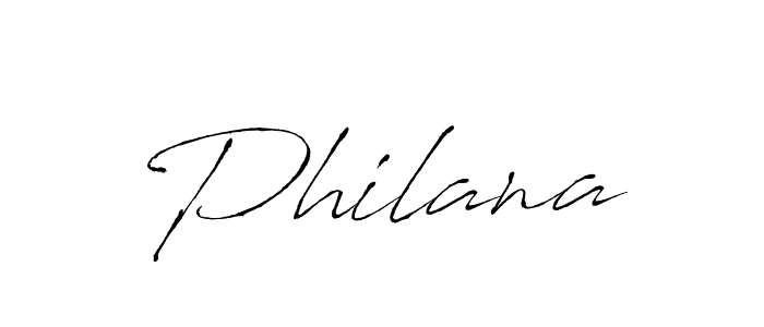 How to make Philana signature? Antro_Vectra is a professional autograph style. Create handwritten signature for Philana name. Philana signature style 6 images and pictures png