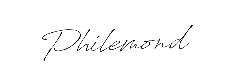 The best way (Antro_Vectra) to make a short signature is to pick only two or three words in your name. The name Philemond include a total of six letters. For converting this name. Philemond signature style 6 images and pictures png
