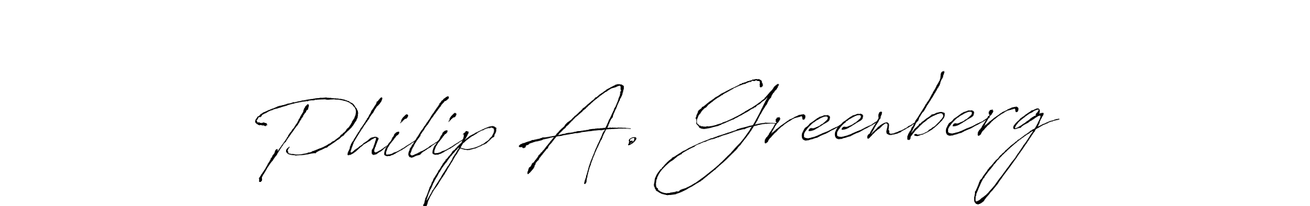 You should practise on your own different ways (Antro_Vectra) to write your name (Philip A. Greenberg) in signature. don't let someone else do it for you. Philip A. Greenberg signature style 6 images and pictures png