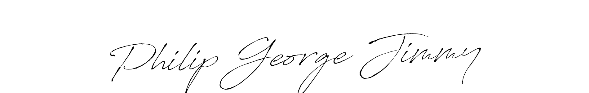 It looks lik you need a new signature style for name Philip George Jimmy. Design unique handwritten (Antro_Vectra) signature with our free signature maker in just a few clicks. Philip George Jimmy signature style 6 images and pictures png