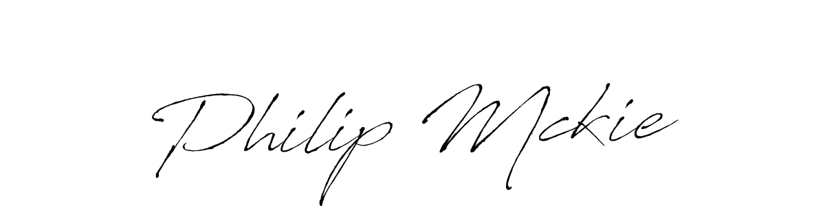 Design your own signature with our free online signature maker. With this signature software, you can create a handwritten (Antro_Vectra) signature for name Philip Mckie. Philip Mckie signature style 6 images and pictures png
