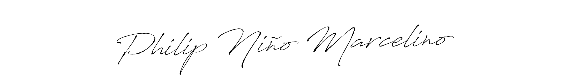 Make a short Philip Niño Marcelino signature style. Manage your documents anywhere anytime using Antro_Vectra. Create and add eSignatures, submit forms, share and send files easily. Philip Niño Marcelino signature style 6 images and pictures png
