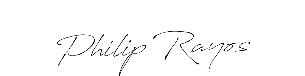 Antro_Vectra is a professional signature style that is perfect for those who want to add a touch of class to their signature. It is also a great choice for those who want to make their signature more unique. Get Philip Rayos name to fancy signature for free. Philip Rayos signature style 6 images and pictures png