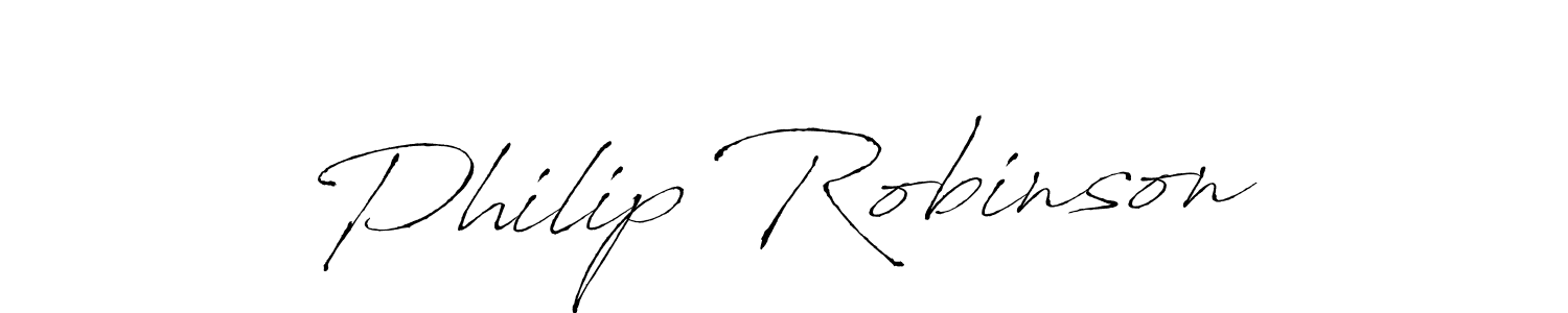 Use a signature maker to create a handwritten signature online. With this signature software, you can design (Antro_Vectra) your own signature for name Philip Robinson. Philip Robinson signature style 6 images and pictures png