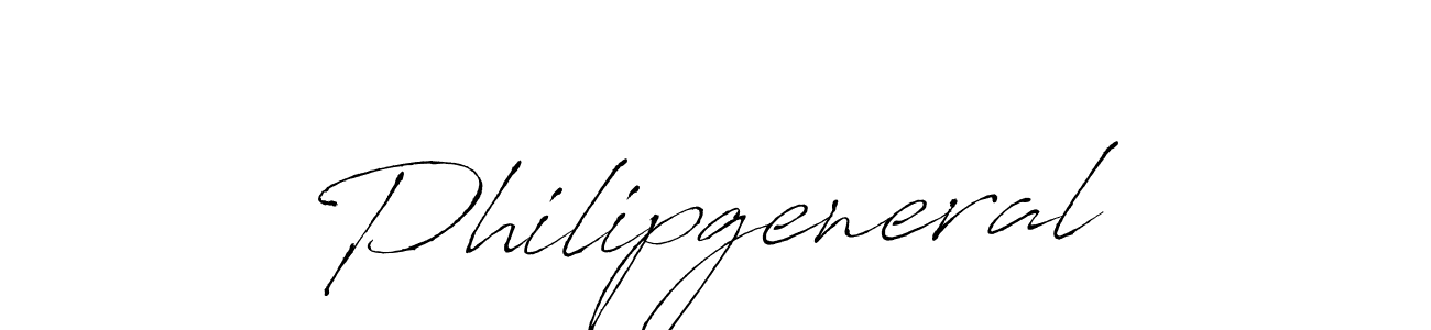 Design your own signature with our free online signature maker. With this signature software, you can create a handwritten (Antro_Vectra) signature for name Philipgeneral. Philipgeneral signature style 6 images and pictures png