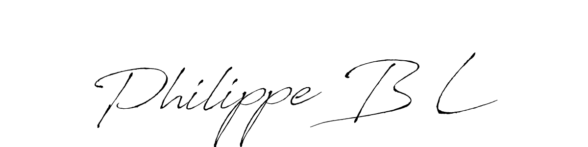 Best and Professional Signature Style for Philippe B L. Antro_Vectra Best Signature Style Collection. Philippe B L signature style 6 images and pictures png