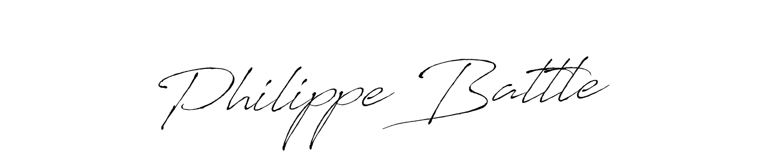 You should practise on your own different ways (Antro_Vectra) to write your name (Philippe Battle) in signature. don't let someone else do it for you. Philippe Battle signature style 6 images and pictures png
