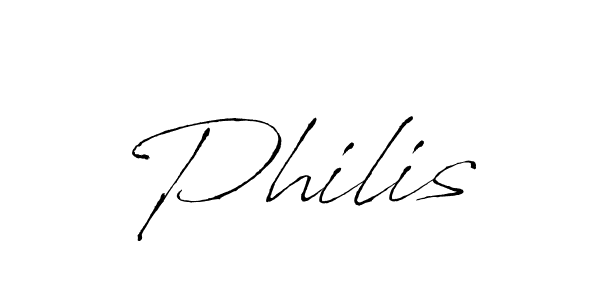 if you are searching for the best signature style for your name Philis. so please give up your signature search. here we have designed multiple signature styles  using Antro_Vectra. Philis signature style 6 images and pictures png