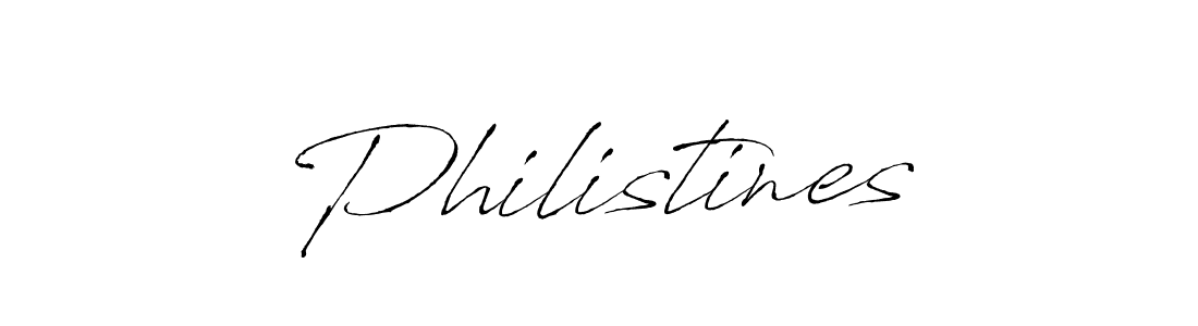 Create a beautiful signature design for name Philistines. With this signature (Antro_Vectra) fonts, you can make a handwritten signature for free. Philistines signature style 6 images and pictures png