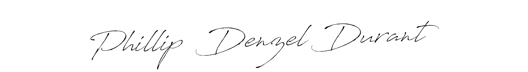 You can use this online signature creator to create a handwritten signature for the name Phillip  Denzel Durant. This is the best online autograph maker. Phillip  Denzel Durant signature style 6 images and pictures png