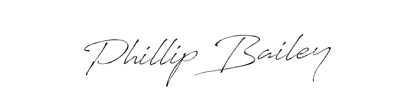 How to make Phillip Bailey name signature. Use Antro_Vectra style for creating short signs online. This is the latest handwritten sign. Phillip Bailey signature style 6 images and pictures png