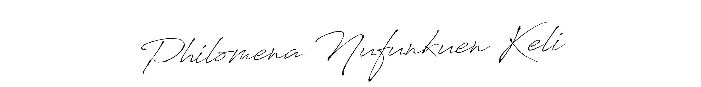 Also we have Philomena Nufunkuen Keli name is the best signature style. Create professional handwritten signature collection using Antro_Vectra autograph style. Philomena Nufunkuen Keli signature style 6 images and pictures png