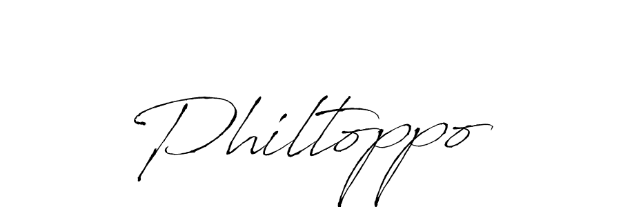 Antro_Vectra is a professional signature style that is perfect for those who want to add a touch of class to their signature. It is also a great choice for those who want to make their signature more unique. Get Philtoppo name to fancy signature for free. Philtoppo signature style 6 images and pictures png