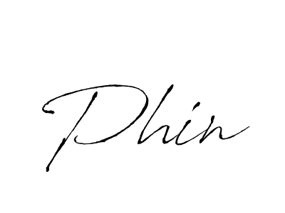 How to make Phin signature? Antro_Vectra is a professional autograph style. Create handwritten signature for Phin name. Phin signature style 6 images and pictures png