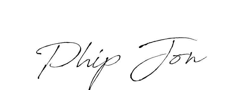 How to Draw Phip Jon signature style? Antro_Vectra is a latest design signature styles for name Phip Jon. Phip Jon signature style 6 images and pictures png