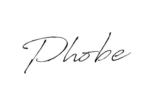 Phobe stylish signature style. Best Handwritten Sign (Antro_Vectra) for my name. Handwritten Signature Collection Ideas for my name Phobe. Phobe signature style 6 images and pictures png