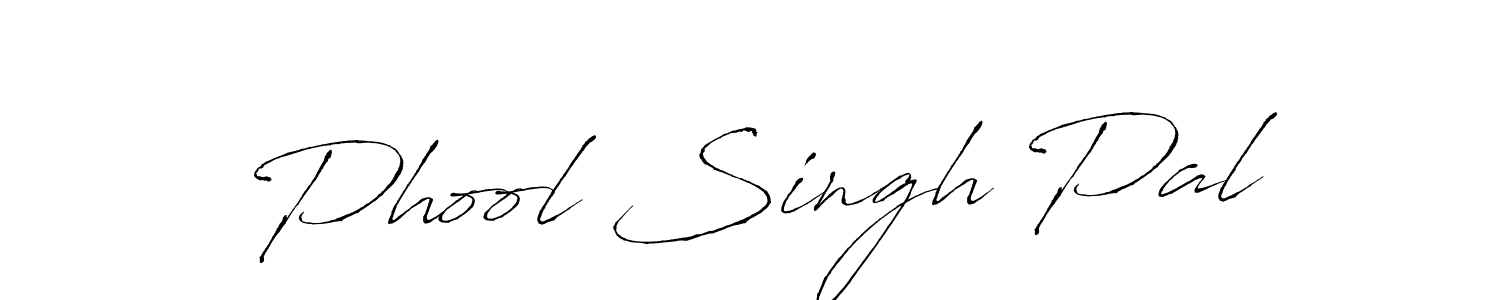 Make a beautiful signature design for name Phool Singh Pal. With this signature (Antro_Vectra) style, you can create a handwritten signature for free. Phool Singh Pal signature style 6 images and pictures png