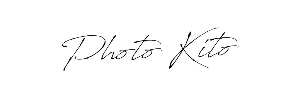 The best way (Antro_Vectra) to make a short signature is to pick only two or three words in your name. The name Photo Kito include a total of six letters. For converting this name. Photo Kito signature style 6 images and pictures png