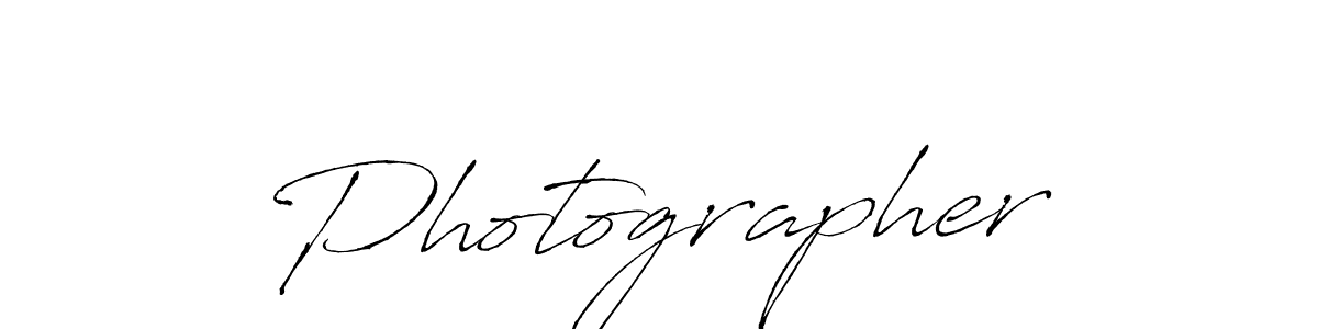 It looks lik you need a new signature style for name Photographer. Design unique handwritten (Antro_Vectra) signature with our free signature maker in just a few clicks. Photographer signature style 6 images and pictures png